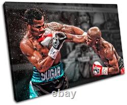 Boxe Floyd Mayweather Sports Single Canvas Wall Art Picture Print Va