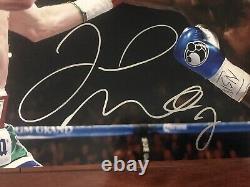 Boxe Great Floyd Mayweather Autographié 16x20 Photo Beckett Coa