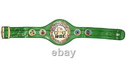 Ceinture de boxe WBC dédicacée par Floyd Mayweather Jr. TBE Beckett 221650