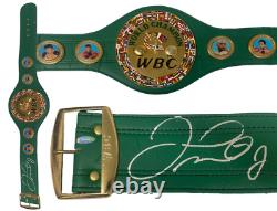 Ceinture de championnat WBC réplique signée par Floyd Mayweather chez TriStar