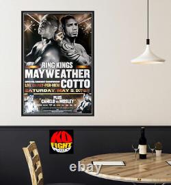FLOYD MAYWEATHER JR contre COTTO & PACQUIAO Affiches originales de boxe HBO PPV 30D