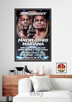FLOYD MAYWEATHER JR contre MARCOS MAIDANA (1) Affiche originale de boxe sur place MGM