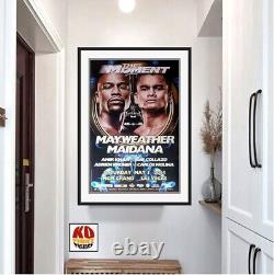 FLOYD MAYWEATHER JR contre MARCOS MAIDANA (1) Affiche originale de boxe sur place au MGM.
