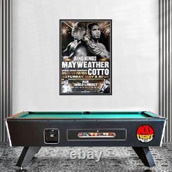 FLOYD MAYWEATHER JR contre MIGUEL COTTO Affiche de combat de boxe originale HBO PPV 30D