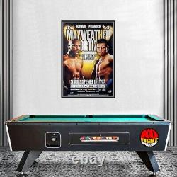 FLOYD MAYWEATHER JR contre VICTOR ORTIZ Affiche originale du combat de boxe HBO PPV 10D