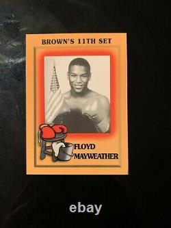 Floyd Mayweather Browns 11e Set Rookie Card