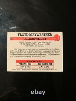 Floyd Mayweather Browns 11e Set Rookie Card
