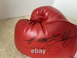 Floyd Mayweather Carlos Baldomir A Signé Autograph Boxing Glove Jsa Loa Everlast