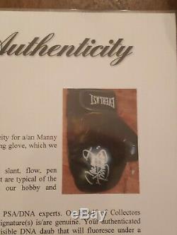 Floyd Mayweather Et Manny Pacquiao Gant D'autographes. Un Seul Sur Ebay (psa / Adn)
