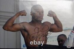 Floyd Mayweather Jr. Boxeur Signé 12x18 Photo Mate PSA Authentifié