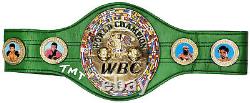 Floyd Mayweather Jr. Ceinture de boxe WBC dédicacée TMT Beckett 221649