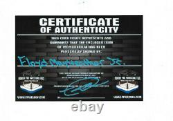 Floyd Mayweather Jr Gants De Boxe Autographiés Signés À La Main Avec Une Preuve De Pic Exacte 3