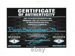 Floyd Mayweather Jr Main Signée Troncs De Boxe Autographiés Avec La Preuve Et Coa 2
