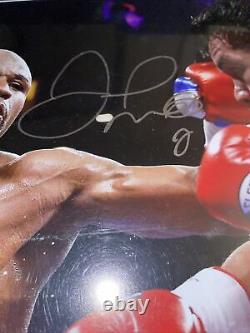 Floyd Mayweather Jr Signé Autographe Auto 16x20 Photo Boxing-beckett Coa
