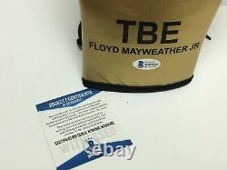 Floyd Mayweather Jr Signé Gold Tbe Mayweather Boxing Gant Bas Wd96062