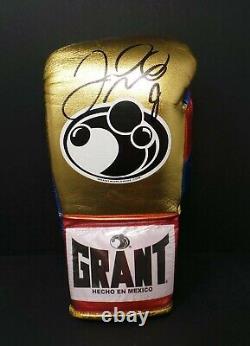 Floyd Mayweather Jr Signed Autograph Grant Gold Boxing Gant Gauche Aftal Rd Coa