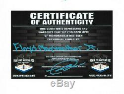 Floyd Mayweather Jr Signée À La Main Autographié Boxe Trunks Avec Preuve Et Coa 4