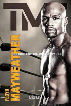 Floyd Mayweather Jr / Tmt (the Money Team) Affiche De Combat De Boxe 30d