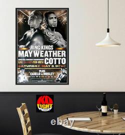 Floyd Mayweather Jr Vs. Cotto & Pacquiao Affiches De Boxe Originales Hbo Ppv 30d