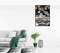 Floyd Mayweather Jr Vs. Miguel Cotto Affiche De Combat De Boxe Originale Hbo Ppv 30