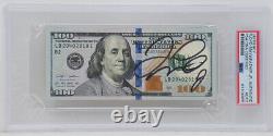 Floyd Mayweather Jr. a signé un billet de 100 dollars en monnaie américaine (encapsulé PSA/DNA)