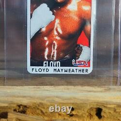 Floyd Mayweather Rookie Rc 1997 Carte De Boxe Au Tabac