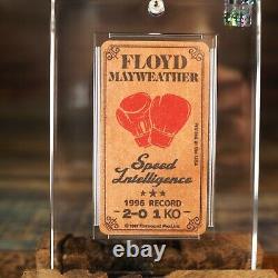 Floyd Mayweather Rookie Rc 1997 Carte De Boxe Au Tabac Sealed