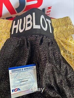Floyd Mayweather Signé Boxing Trunks Psa Authentification