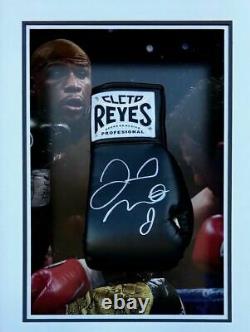 Floyd Mayweather Signé & Framed Boxing Glove Tbe Tmt Aftal Coa (d)