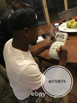 Floyd Mayweather Signé Reyes Gant De Boxe Las Vegas Signature Photo Proof