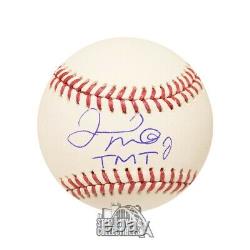 Floyd Mayweather TMT Ballon de baseball officiel MLB autographié avec certificat d'authenticité BAS