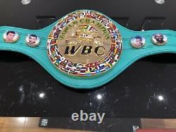 Floyd Mayweather Wbc Champion Du Monde De Boxe Ceinture Commémorative + Case-wba, Wbo, Ibf