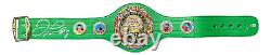 Floyd Mayweather a signé une ceinture de championnat de boxe en taille réelle BAS ITP