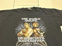 Floyd Mayweather contre Oscar De La Hoya 2007 T-shirt 2XL