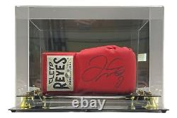 Gant de boxe Cleto Reyes rouge signé par Floyd Mayweather Jr avec certification BAS et étui