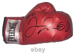 Gant de boxe Everlast autographié par Floyd Mayweather avec inscription 50-0