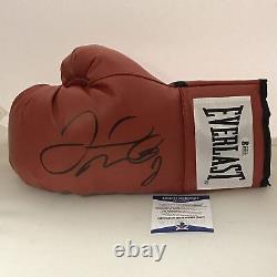 Gant de boxe Everlast rouge dédicacé/signé par Floyd Mayweather Jr. Beckett
