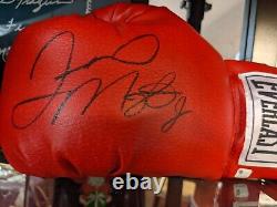 Gant de boxe auto Floyd Mayweather Jr avec certificat d'authenticité