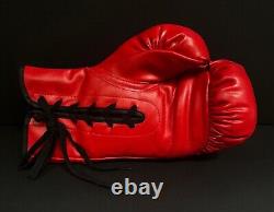 Gant de boxe en cuir Everlast signé par Floyd Mayweather Jr BAS J05985
