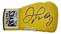 Gant de boxe jaune Cleto Reyes signé par Floyd Mayweather Jr BAS ITP