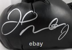 Gant de boxe noir Everlast signé par Floyd Mayweather à gauche - Beckett W Holo