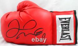 Gant de boxe rouge Everlast autographié par Floyd Mayweather - Authentifié par JSA (Left)