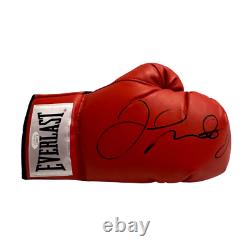 Gant de boxe rouge Everlast autographié par Floyd Mayweather JSA COA