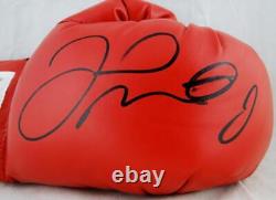 Gant de boxe rouge autographié Everlast par Floyd Mayweather avec authentification JSA CC