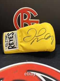 Gant de boxe signé Floyd Mayweather WBC WBA Reyes autographié BAS COA