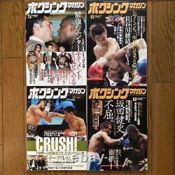 Magazine de boxe 2007 Ensemble complet des 12 volumes du Japon Floyd Mayweather Oscar Larios