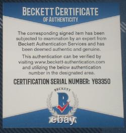 Photo autographiée 11x14 de Floyd Mayweather certifiée BAS Beckett Auto Money