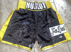 Shorts de boxe dédicacés signés par Floyd Mayweather authentifiés par Beckett