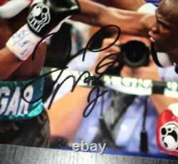 Signé Floyd Mayweather 12x8 Photo Rare Proof Boxing Tmt Tbe World Champion