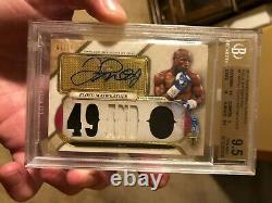 Topps 2017 Triple Threads Floyd Mayweather Relic Autograph Bgs 9.5 10 Auto 01/18